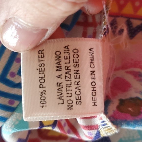 Pink Owl Colorful Light Sz. L Dress - Picture 7 of 10